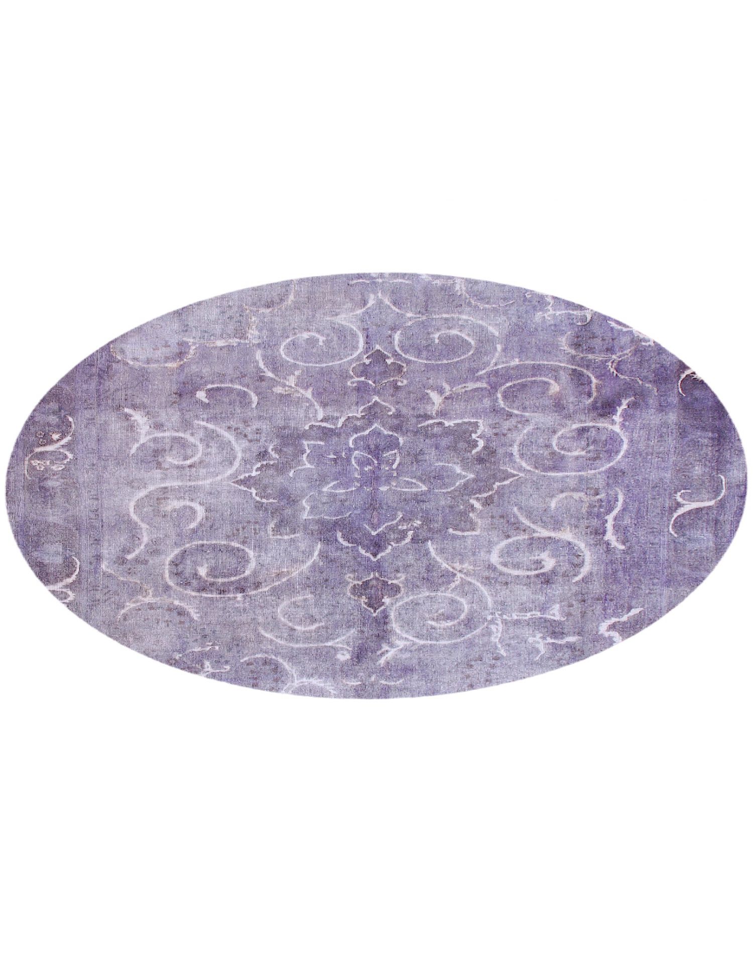 Rund  Vintage Teppich  blau <br/>293 x 293 cm