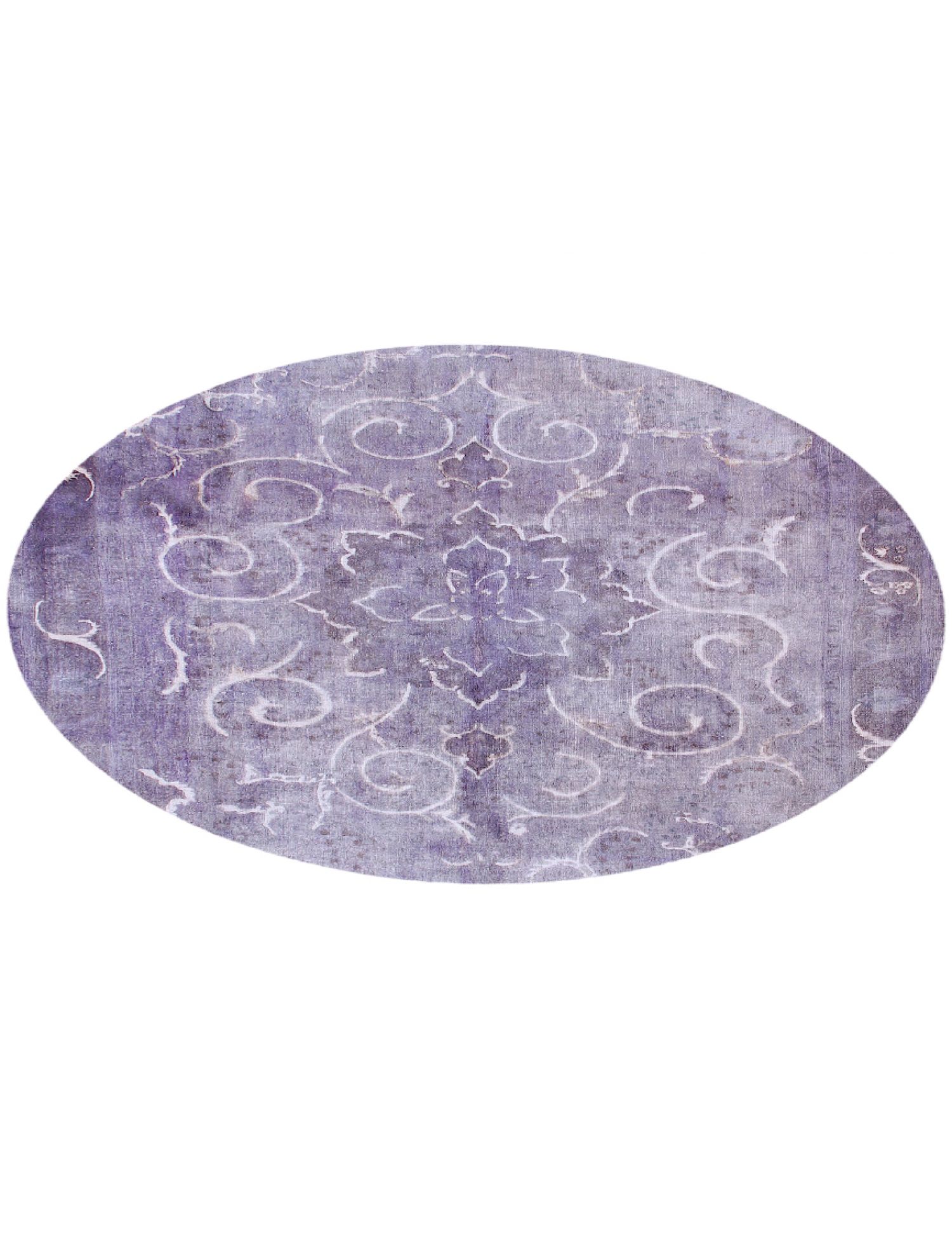 Rund  Vintage Teppich  blau <br/>293 x 293 cm