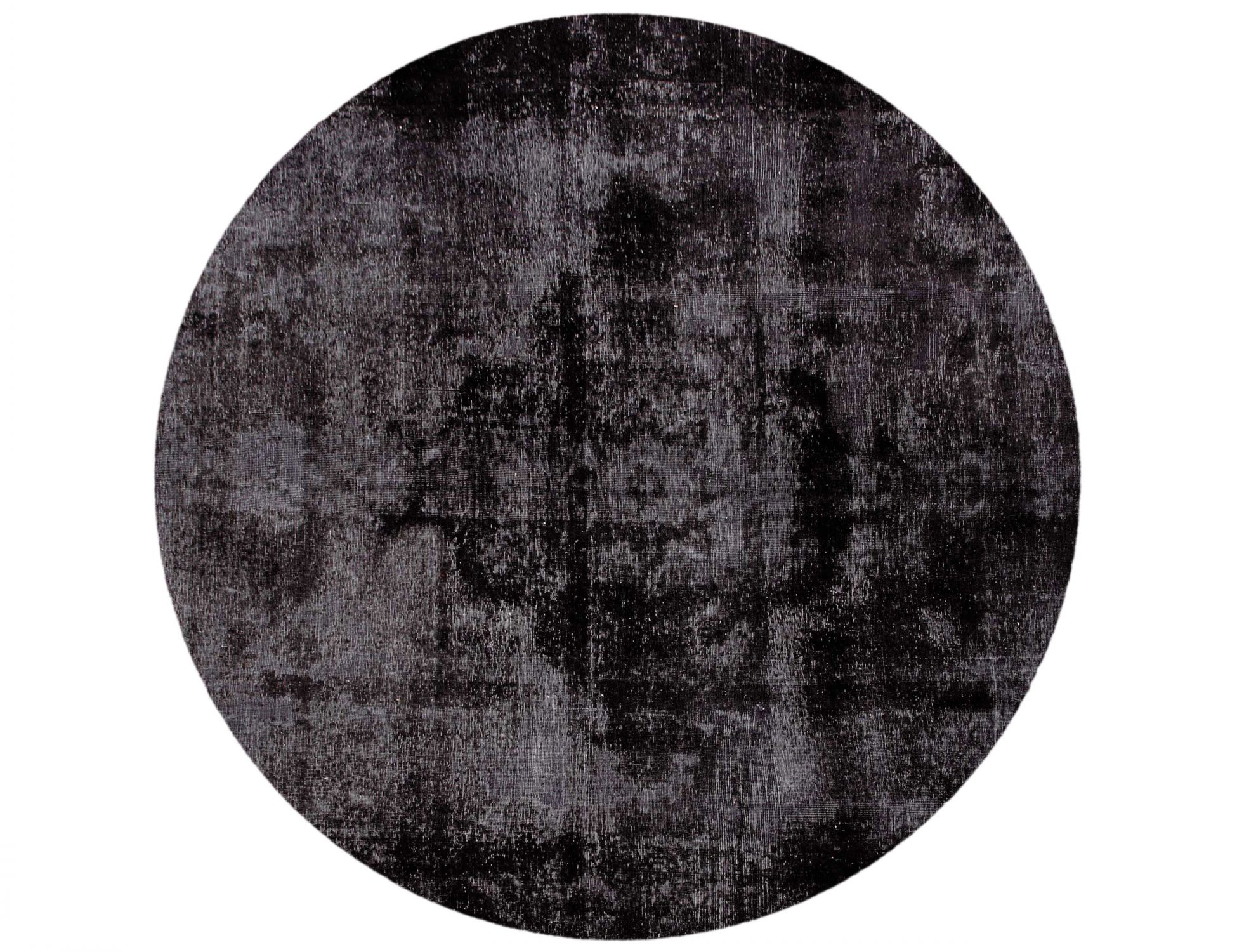 Tappeto vintage persiano  nero <br/>264 x 264 cm