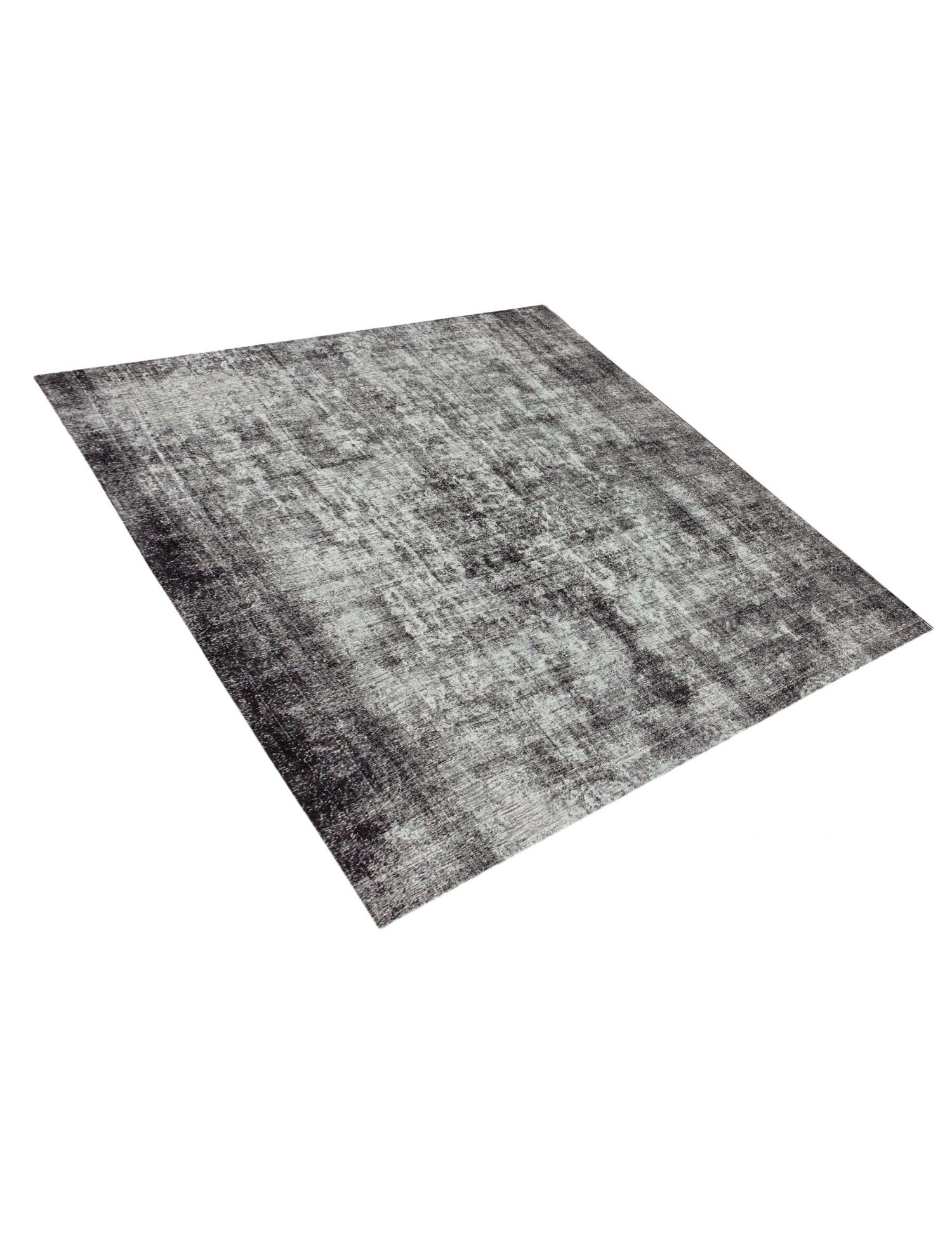 Persischer Vintage Teppich  grau <br/>260 x 260 cm