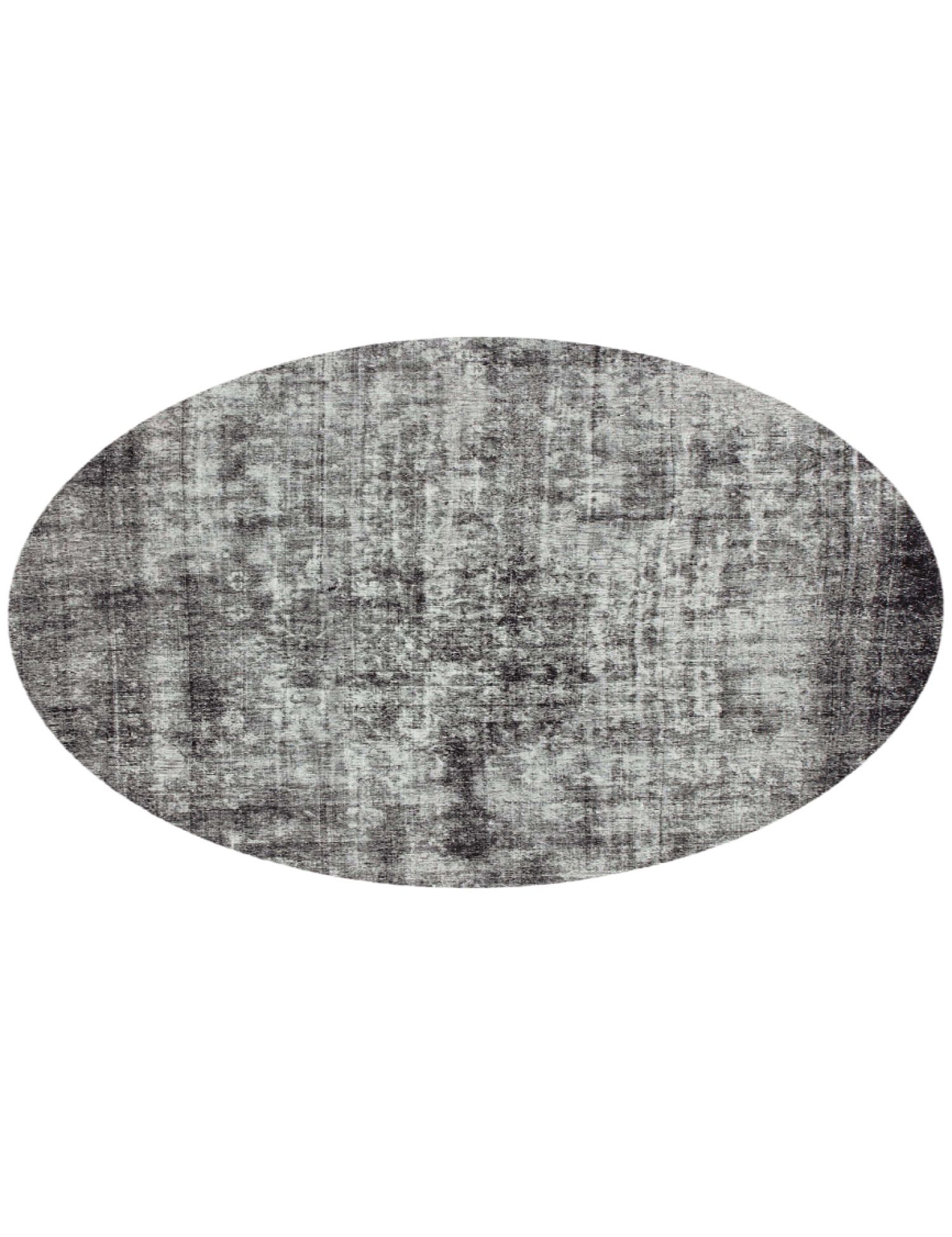 Rund  Vintage Teppich  grau <br/>260 x 260 cm