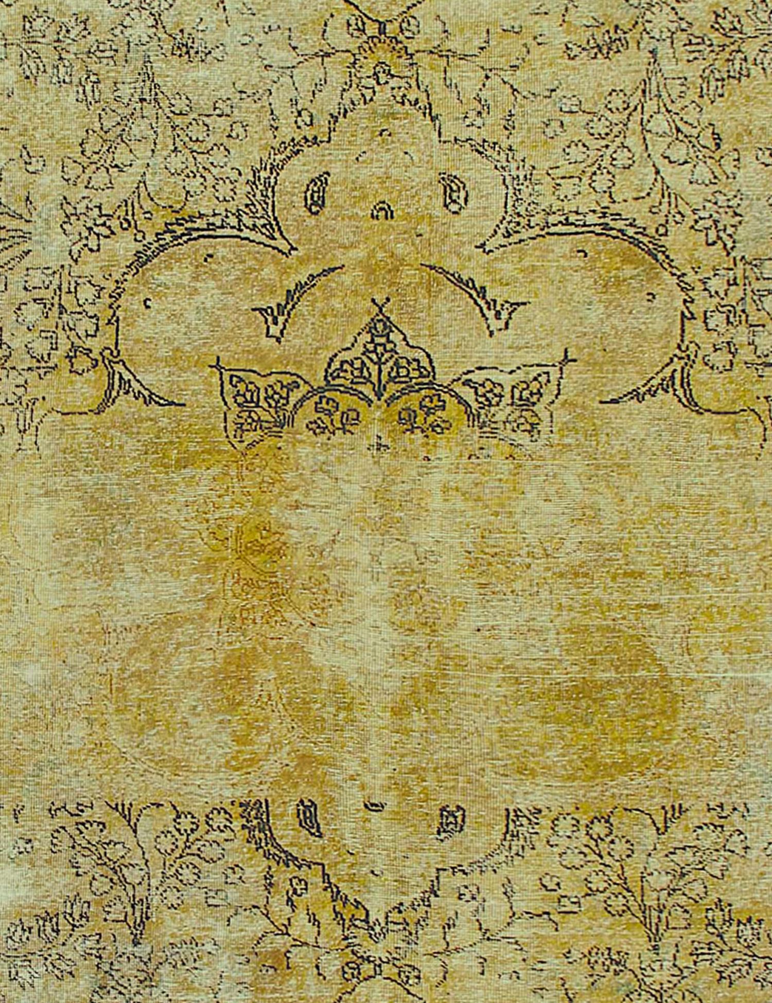 Persischer Vintage Teppich  gelb <br/>337 x 235 cm