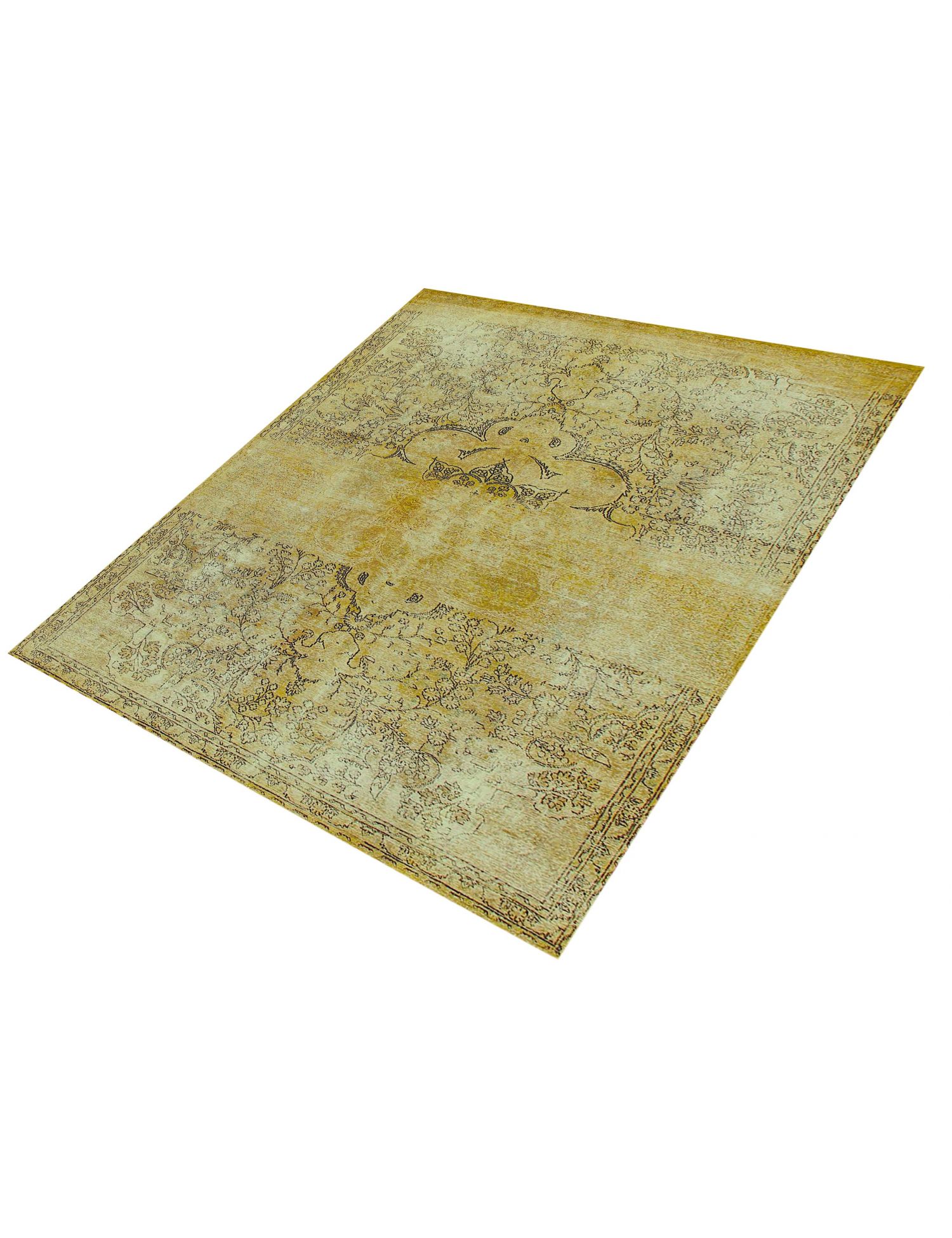Tappeto vintage persiano  giallo <br/>337 x 235 cm