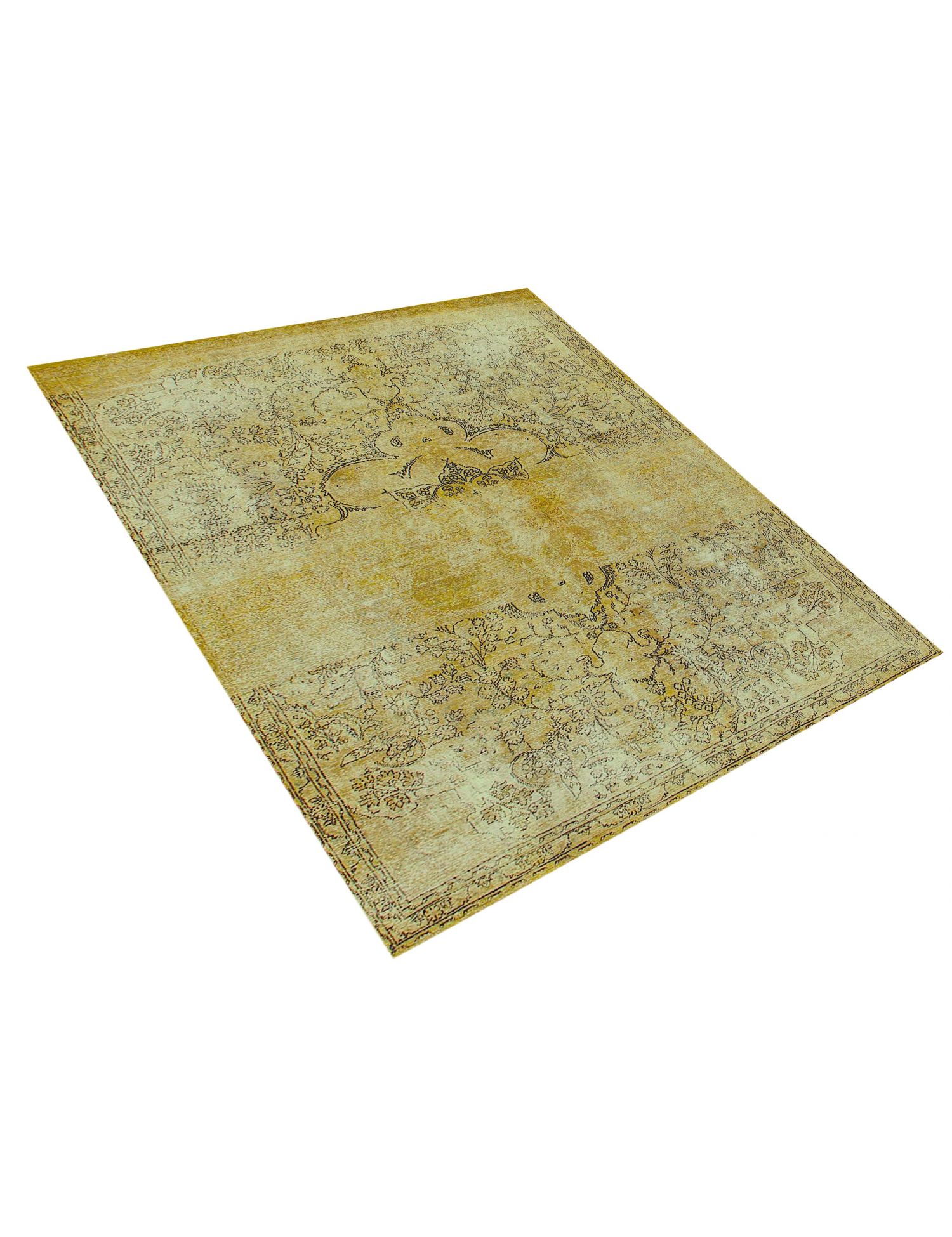 Tappeto vintage persiano  giallo <br/>337 x 235 cm
