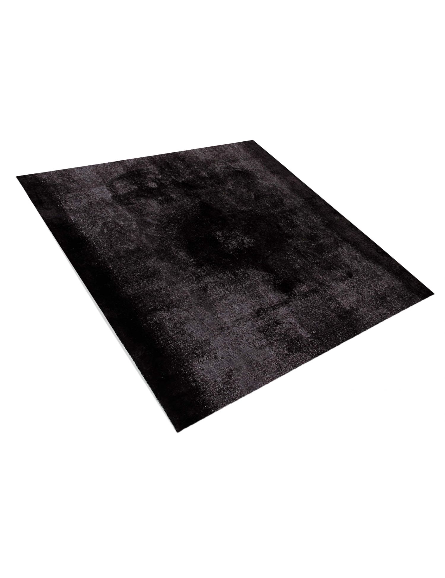 Tappeto vintage persiano  nero <br/>257 x 257 cm