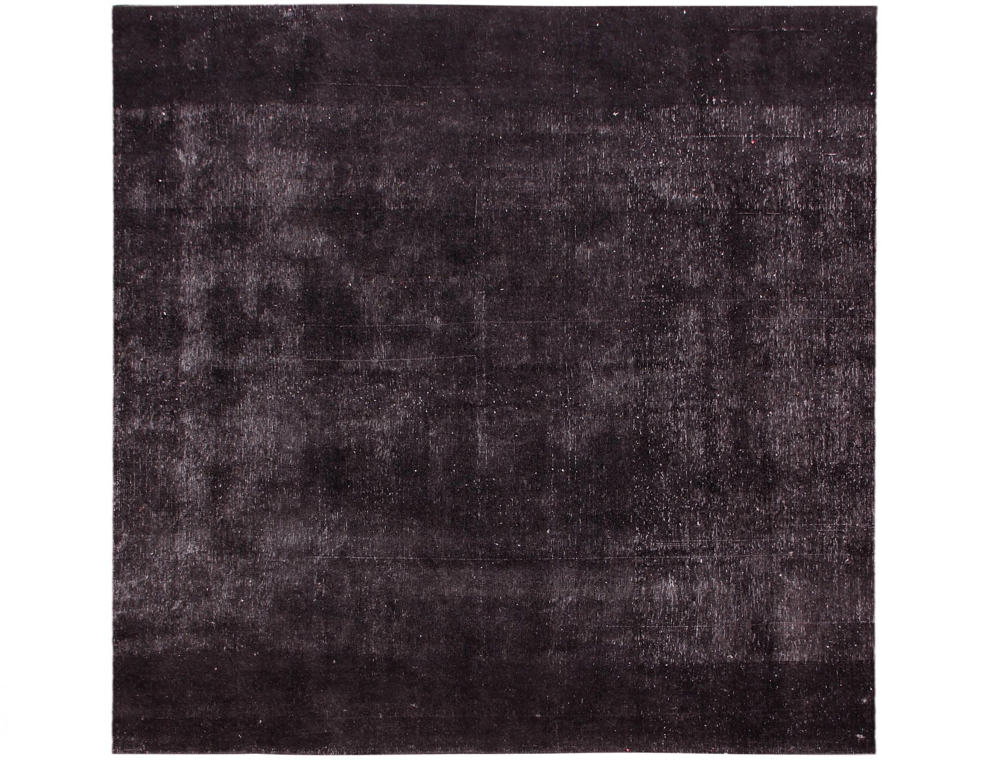 Tappeto vintage persiano  nero <br/>290 x 290 cm