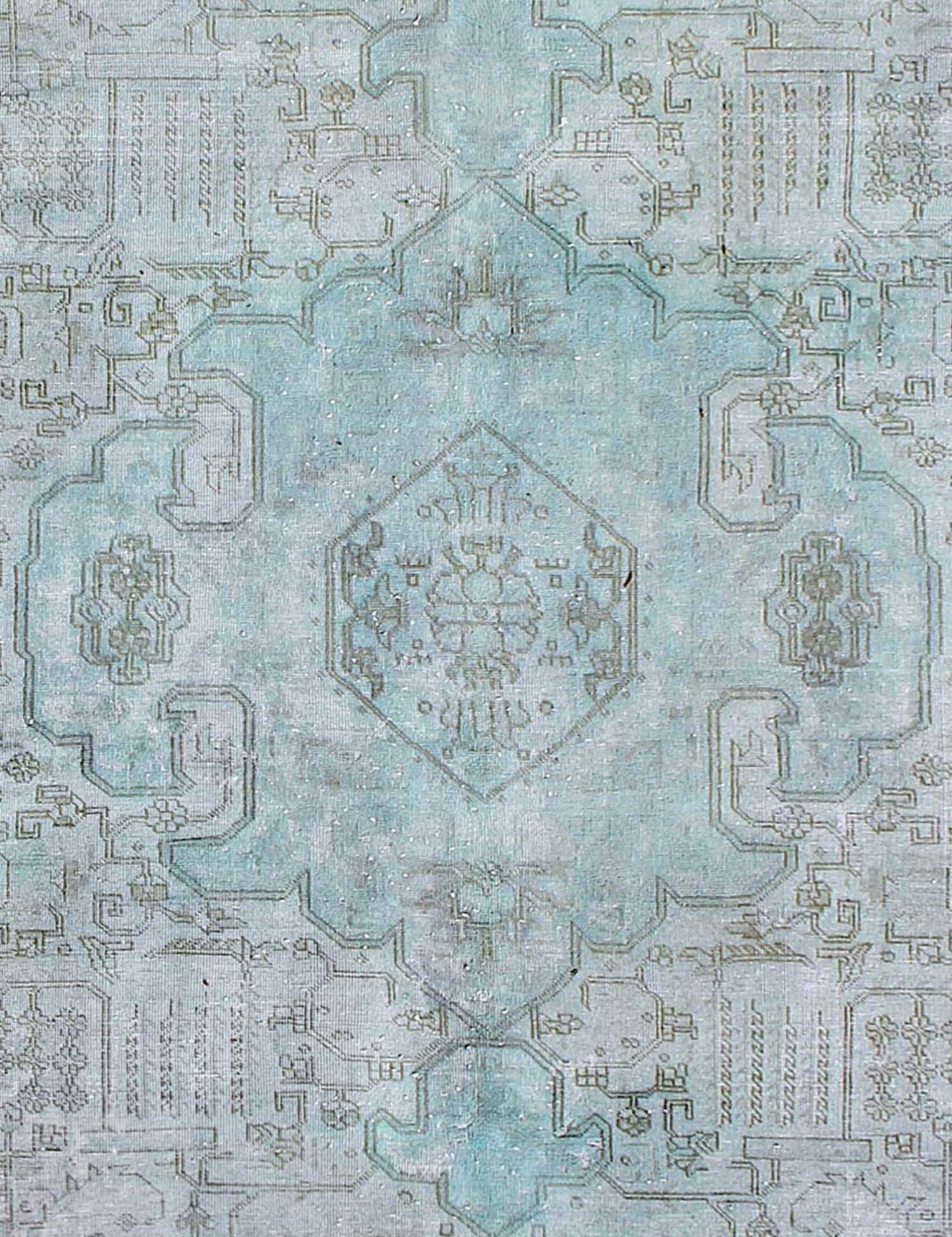 Tappeto vintage persiano  verde <br/>317 x 222 cm