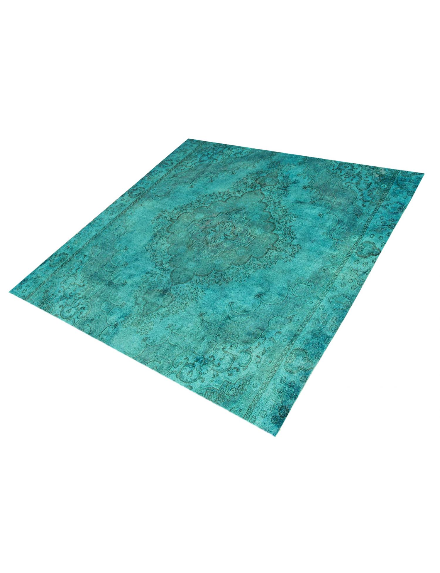 Tappeto vintage persiano  blu <br/>263 x 263 cm