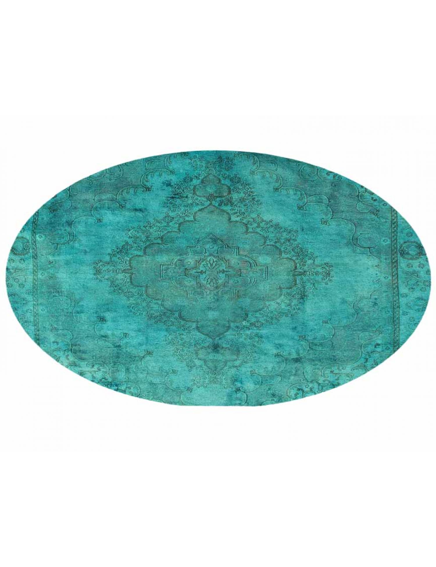 Tappeto vintage persiano  blu <br/>263 x 263 cm