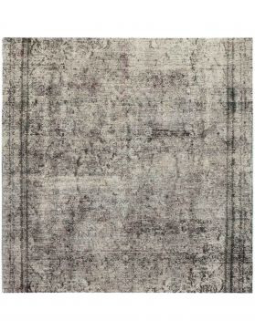 Persisk vintage matta 190 x 190 grön