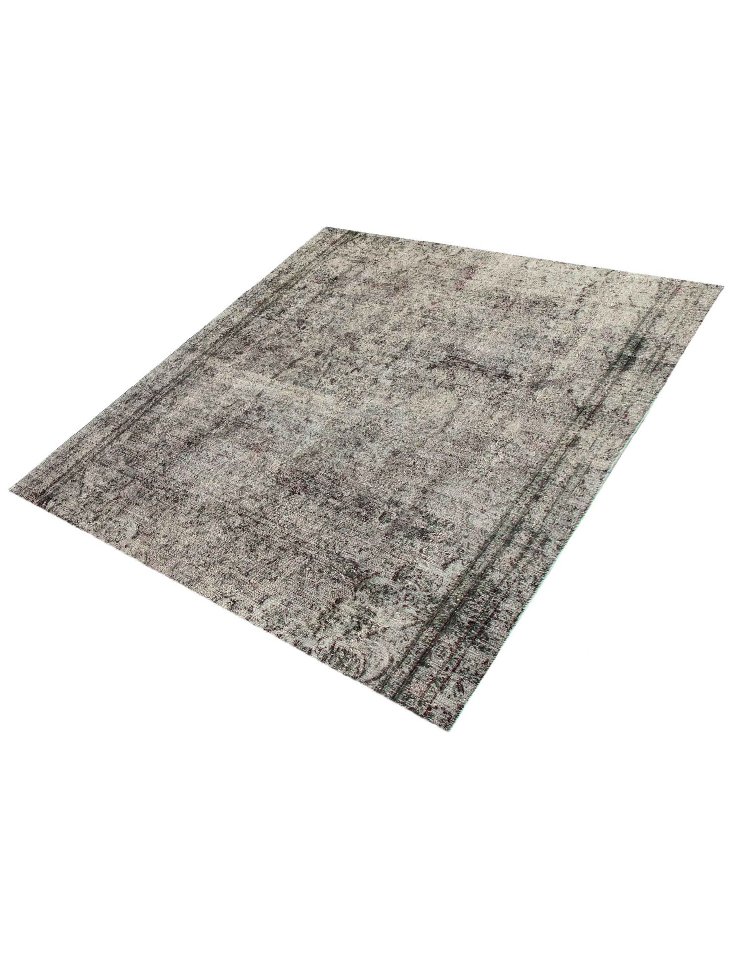 Persischer Vintage Teppich  grün <br/>190 x 190 cm