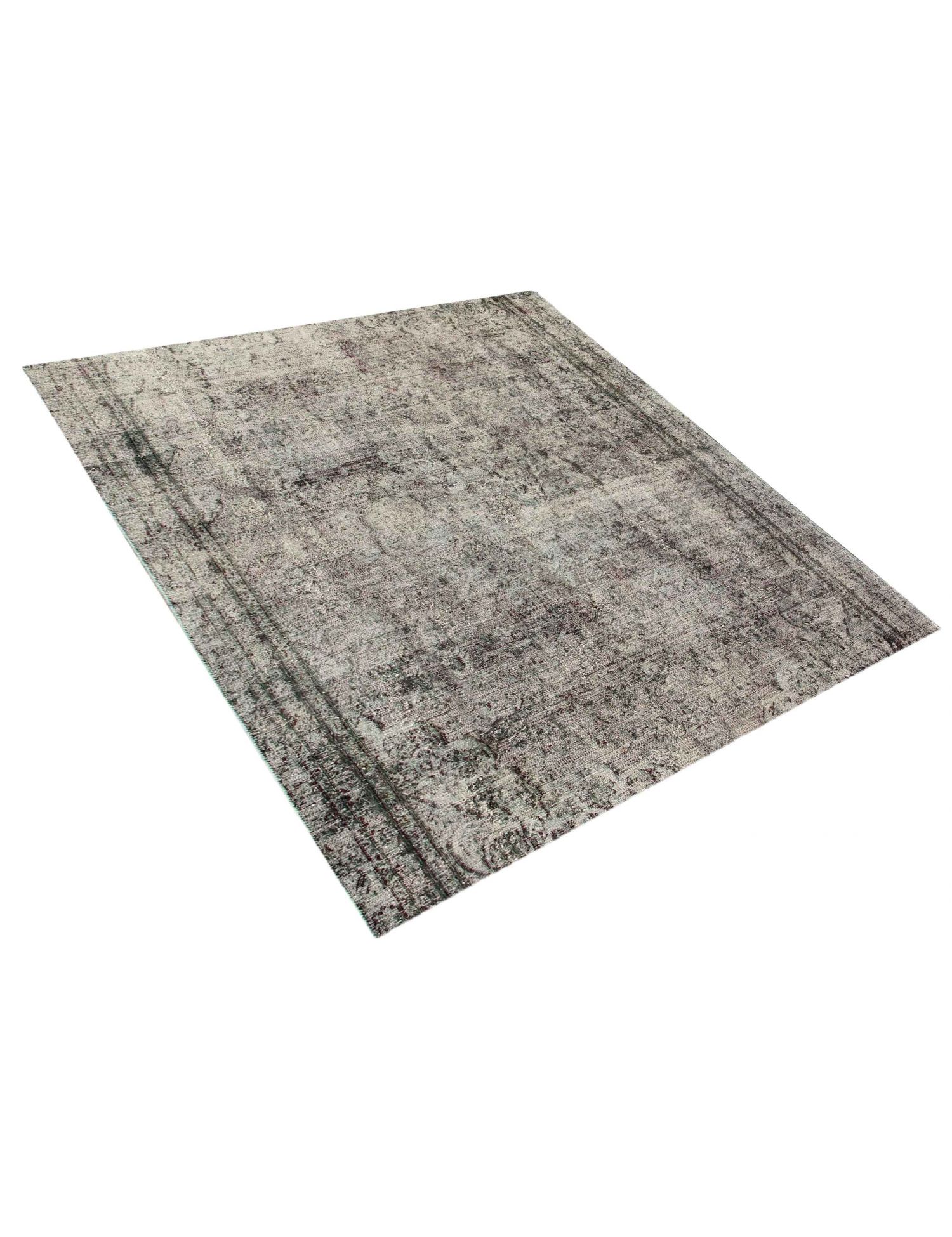 Persischer Vintage Teppich  grün <br/>190 x 190 cm