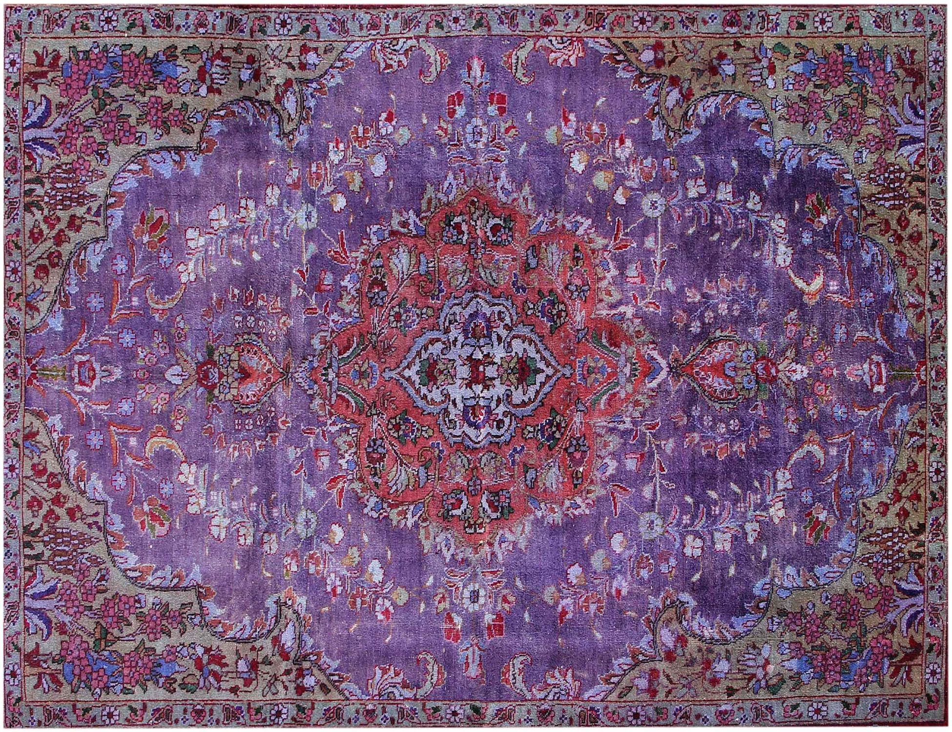 Persischer Vintage Teppich  lila <br/>247 x 152 cm