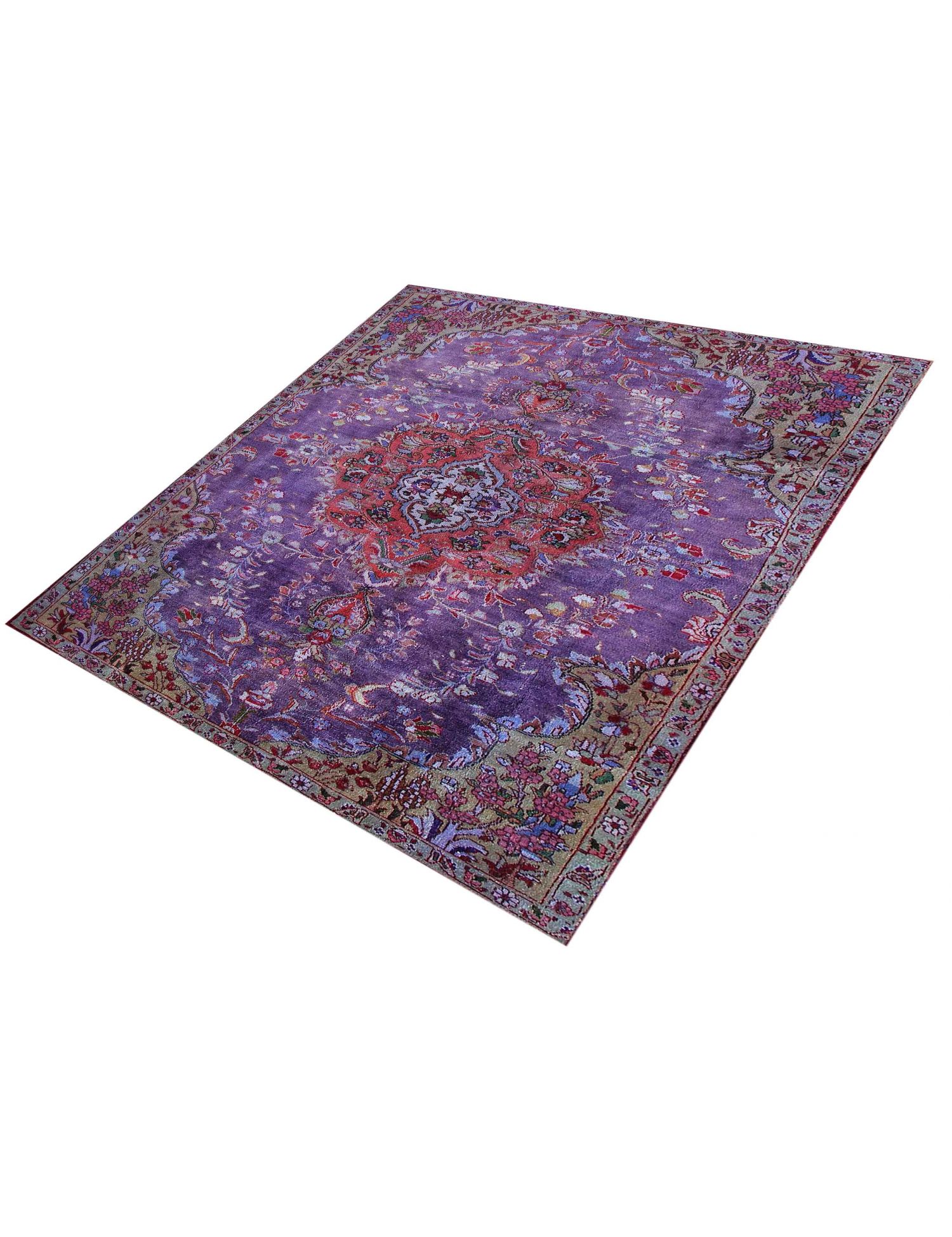 Tappeto vintage persiano  viola <br/>247 x 152 cm