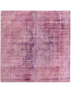 Persischer Vintage Teppich 222 x 222 lila