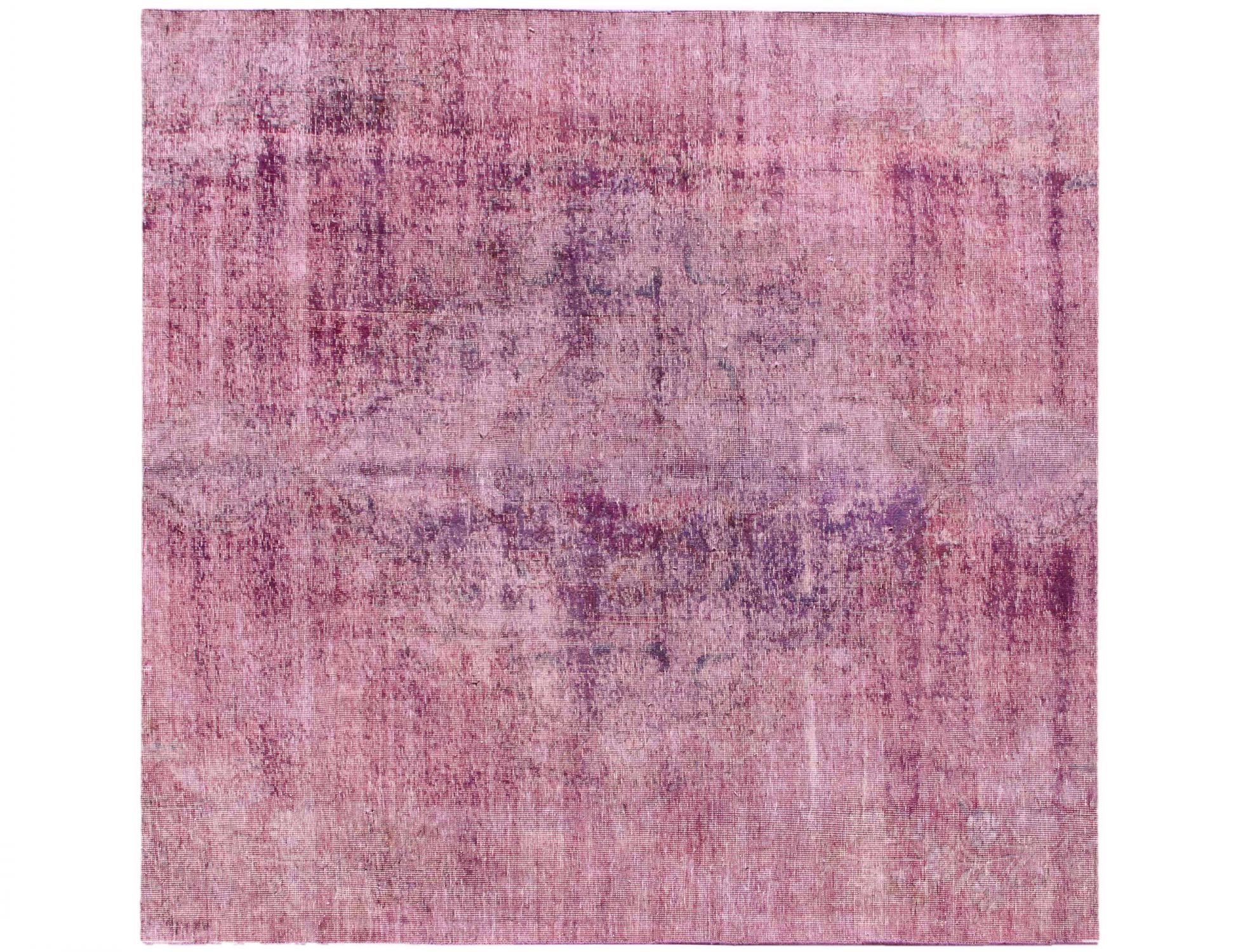 Tappeto vintage persiano  viola <br/>222 x 222 cm