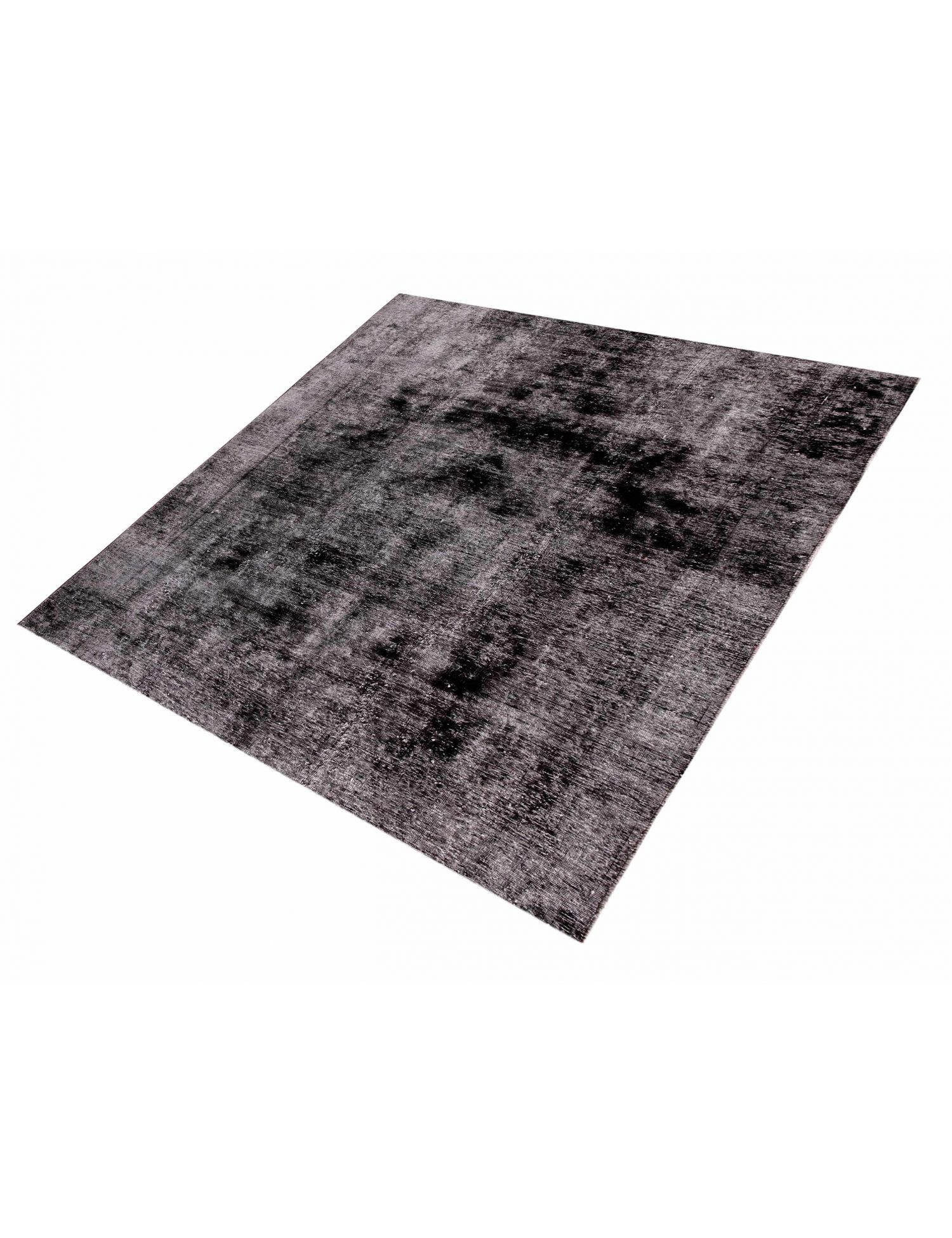 Tappeto vintage persiano  nero <br/>177 x 177 cm