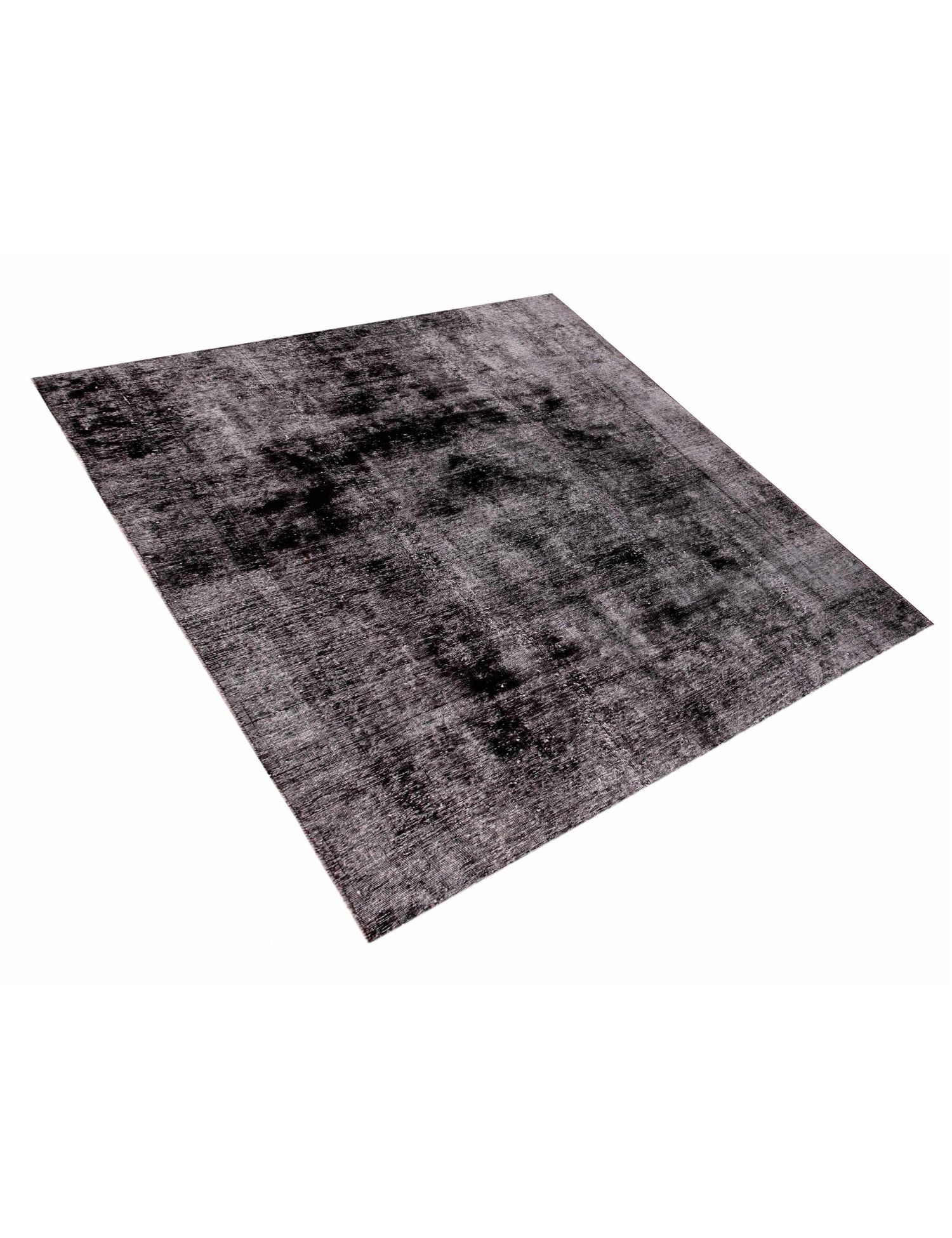 Tappeto vintage persiano  nero <br/>177 x 177 cm