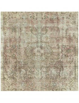 Persian Vintage Carpet 192 x 192 green 