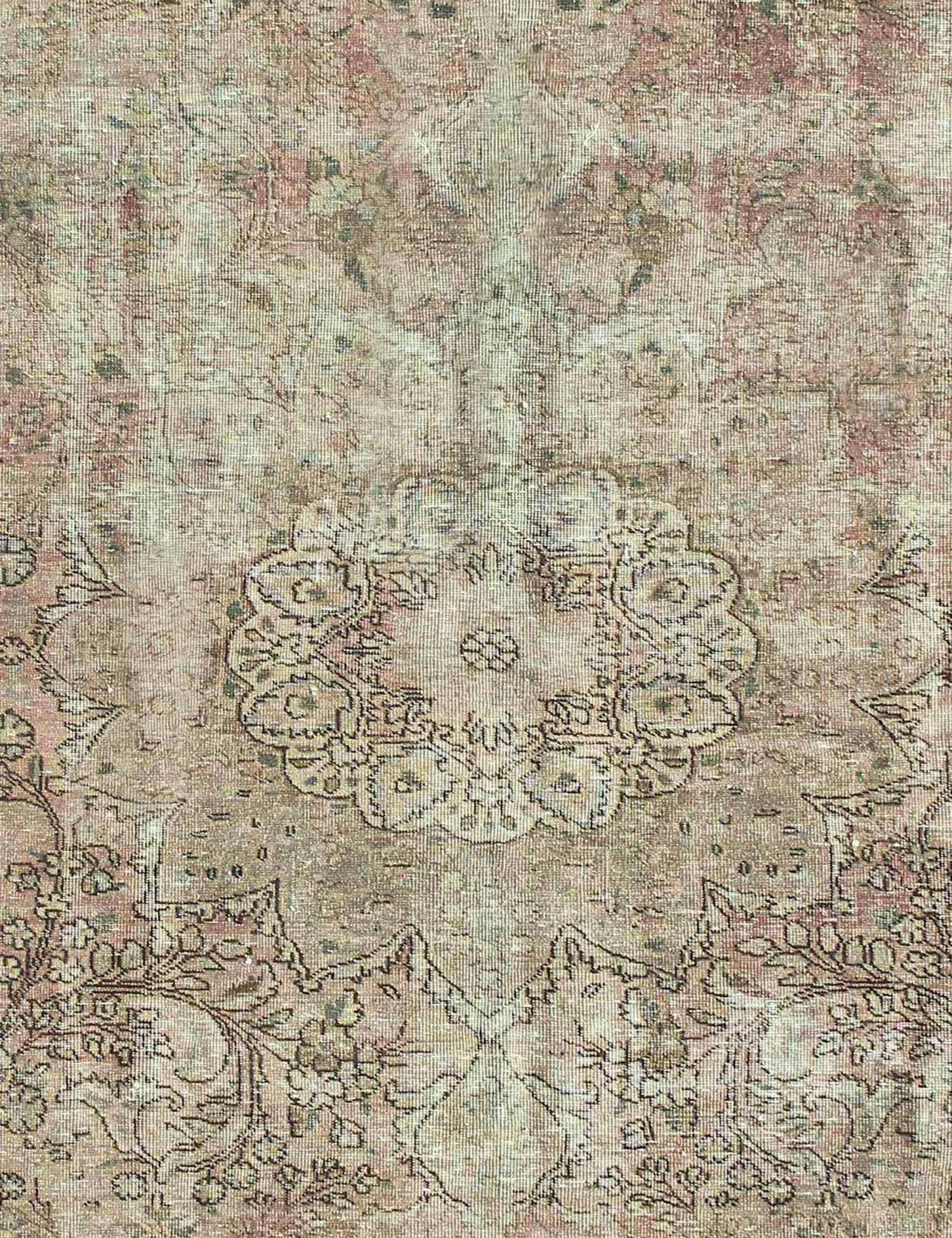 Persischer Vintage Teppich  grün <br/>192 x 192 cm