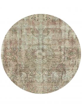 Tapis Persan vintage 192 x 192 vert