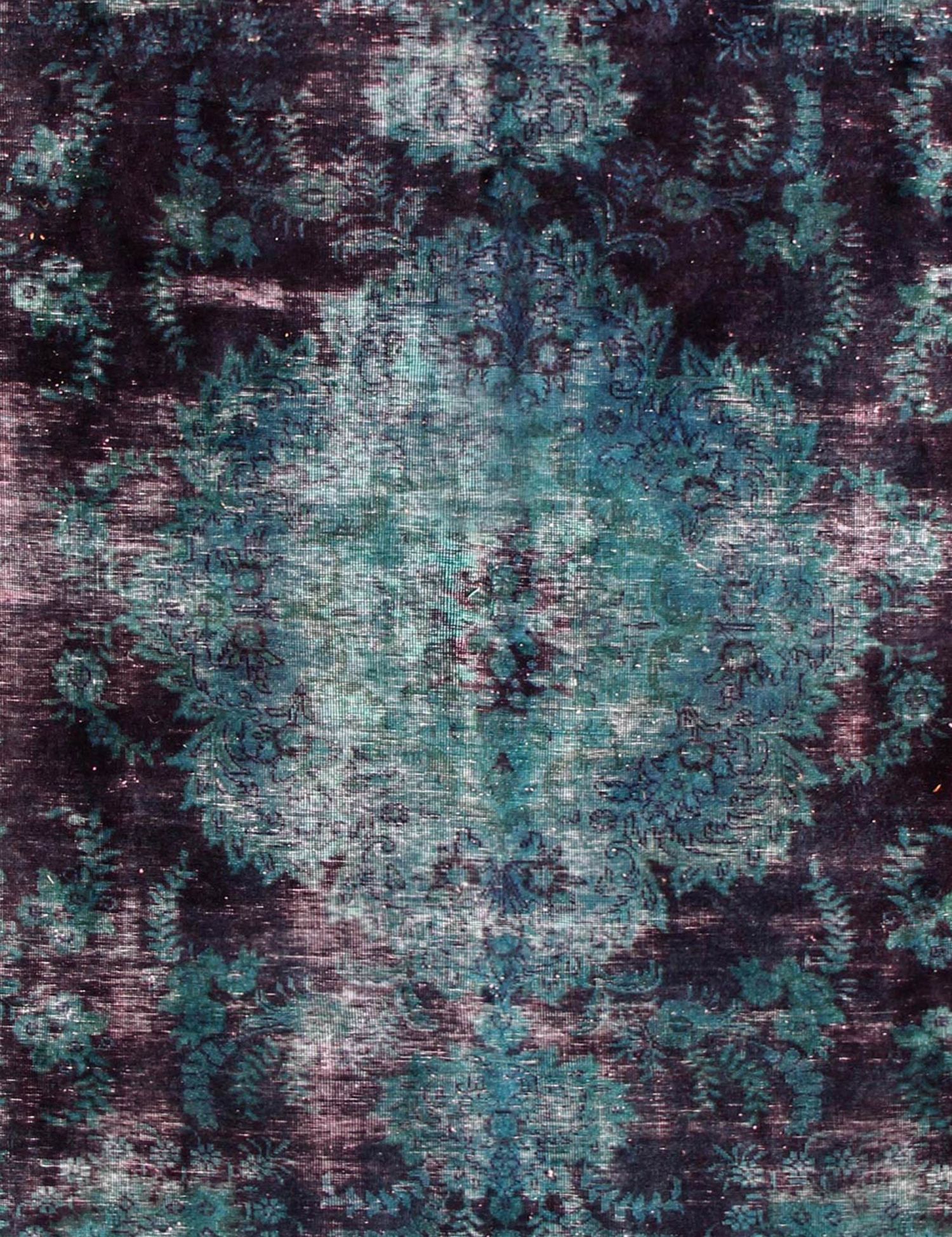 Rund  Vintage Teppich  lila <br/>210 x 210 cm