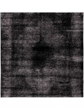 Persischer Vintage Teppich 210 x 210 schwarz
