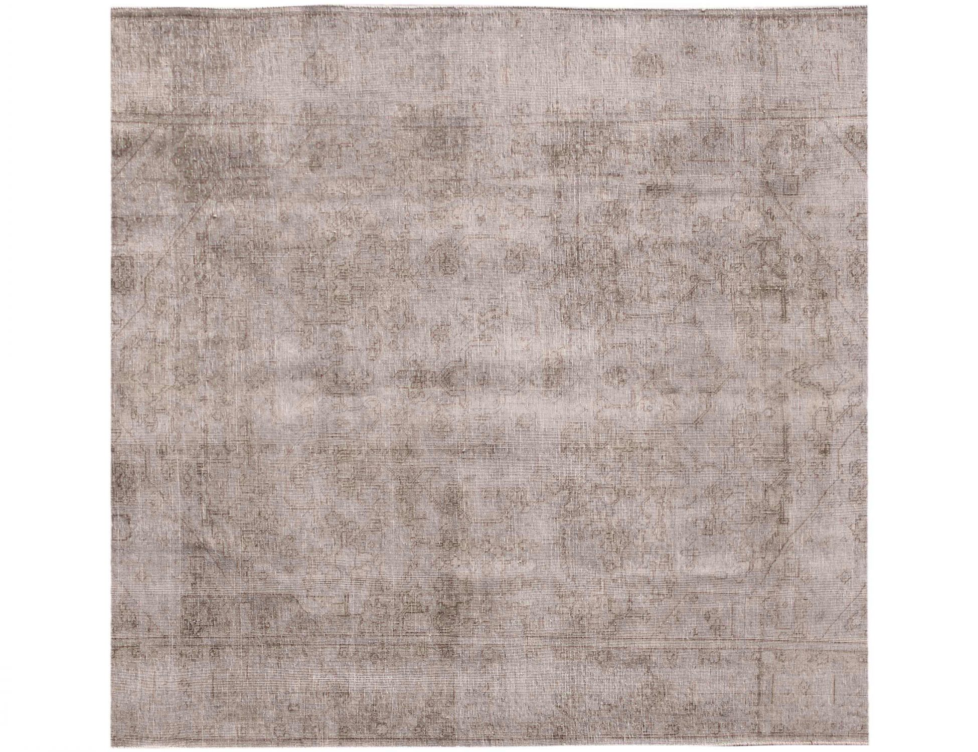Tappeto vintage persiano   grigo <br/>202 x 202 cm