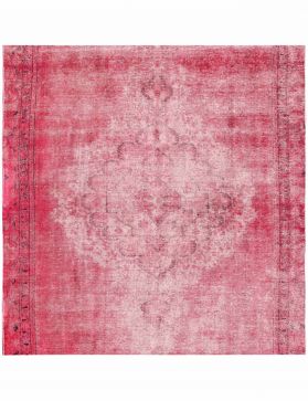 Persisk vintage teppe 213 x 213 rosa