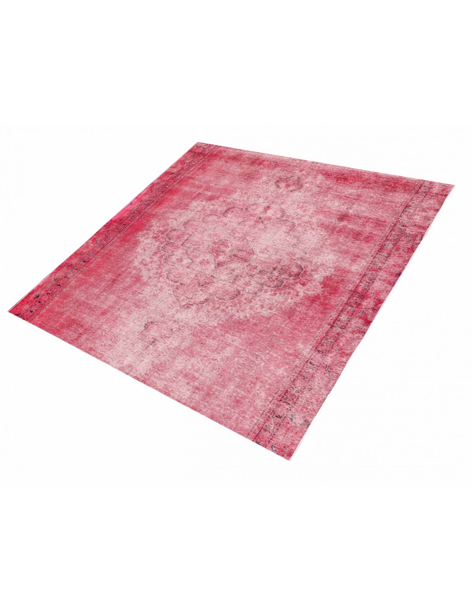 Tappeto vintage persiano  rosa <br/>213 x 213 cm