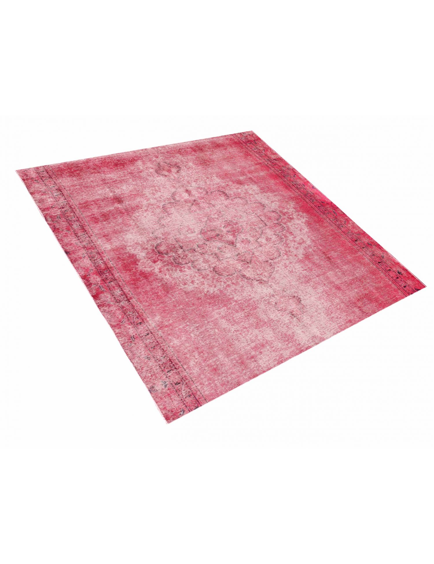Tappeto vintage persiano  rosa <br/>213 x 213 cm