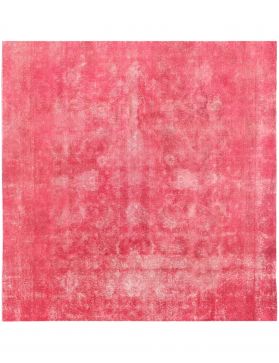 Tappeto vintage persiano 220 x 220 rosa