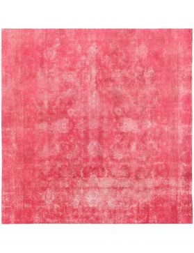 Persisk vintage teppe 220 x 220 rosa