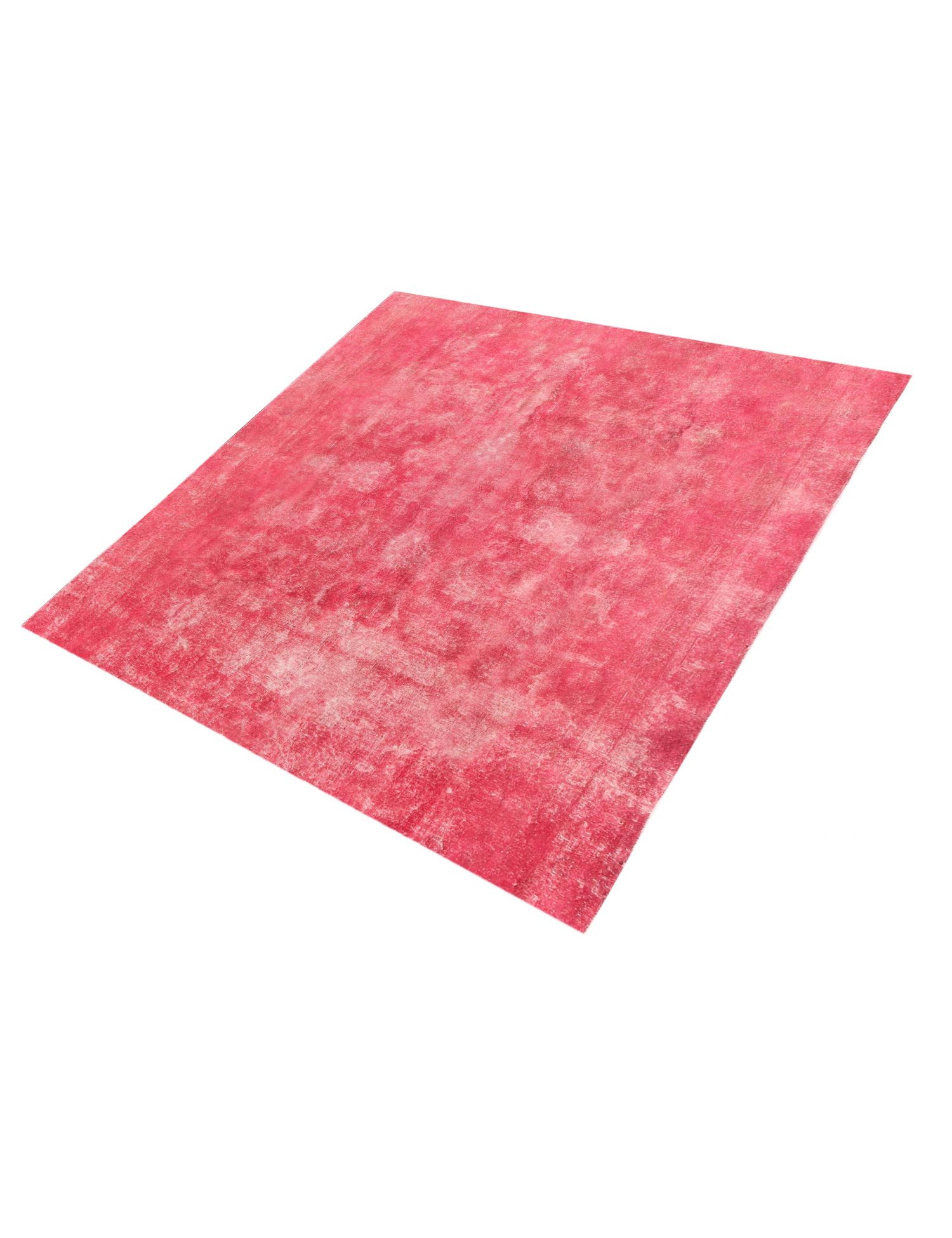 Persischer Vintage Teppich  rosa <br/>220 x 220 cm