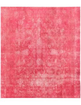 Tapis Persan vintage 270 x 220 rose