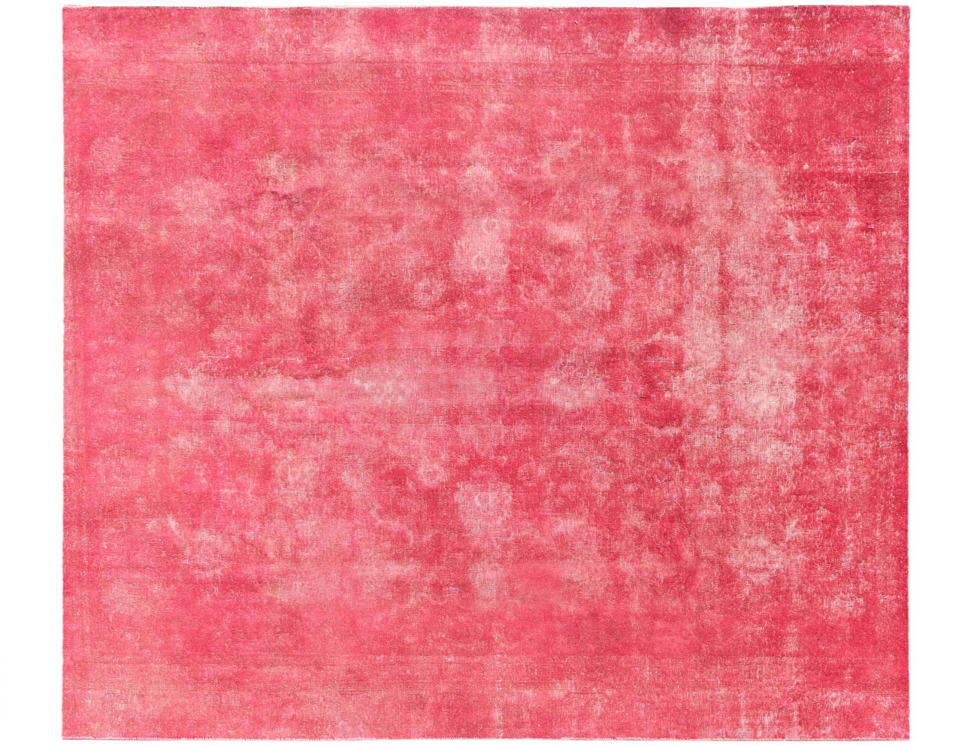 Persischer Vintage Teppich  rosa <br/>270 x 220 cm