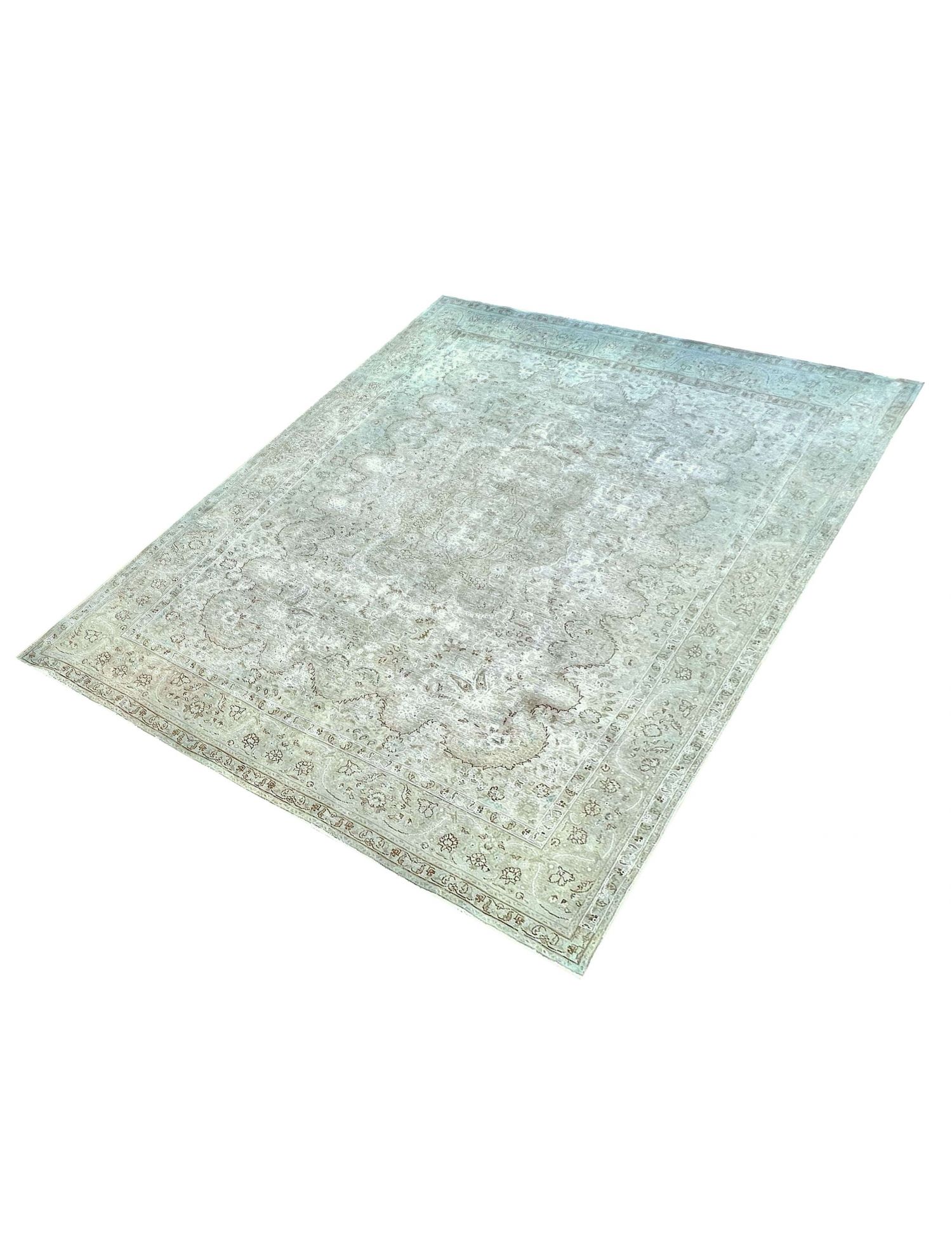 Tappeto vintage persiano  verde <br/>390 x 290 cm