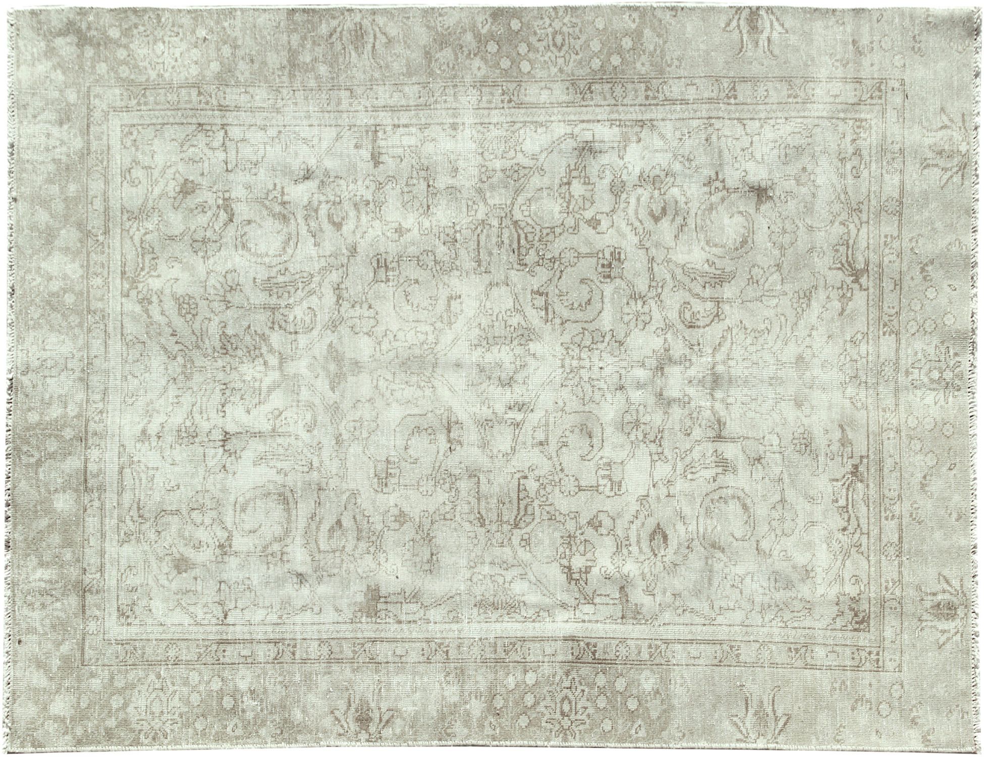 Persischer Vintage Teppich  beige <br/>265 x 174 cm