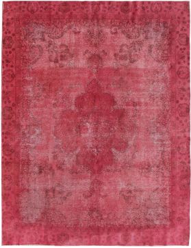 Persischer Vintage Teppich 373 x 280 rot