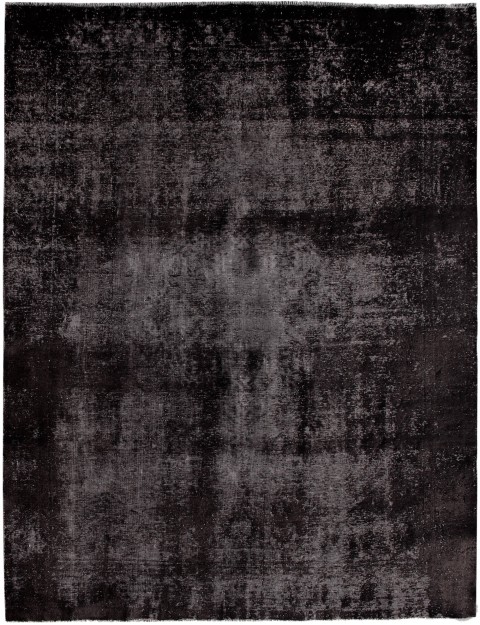 Schwarz Persien Persischer Vintage Teppich 394 x 292 cm