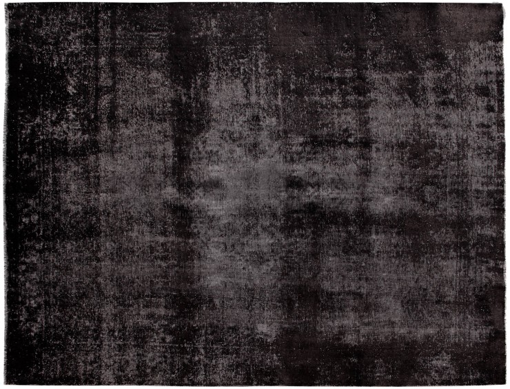 Sort Persien Persisk Vintagetæppe 394 x 292 cm
