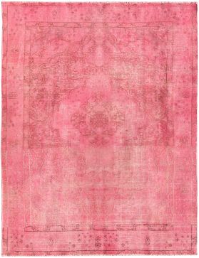 Persischer Vintage Teppich 283 x 195 rosa