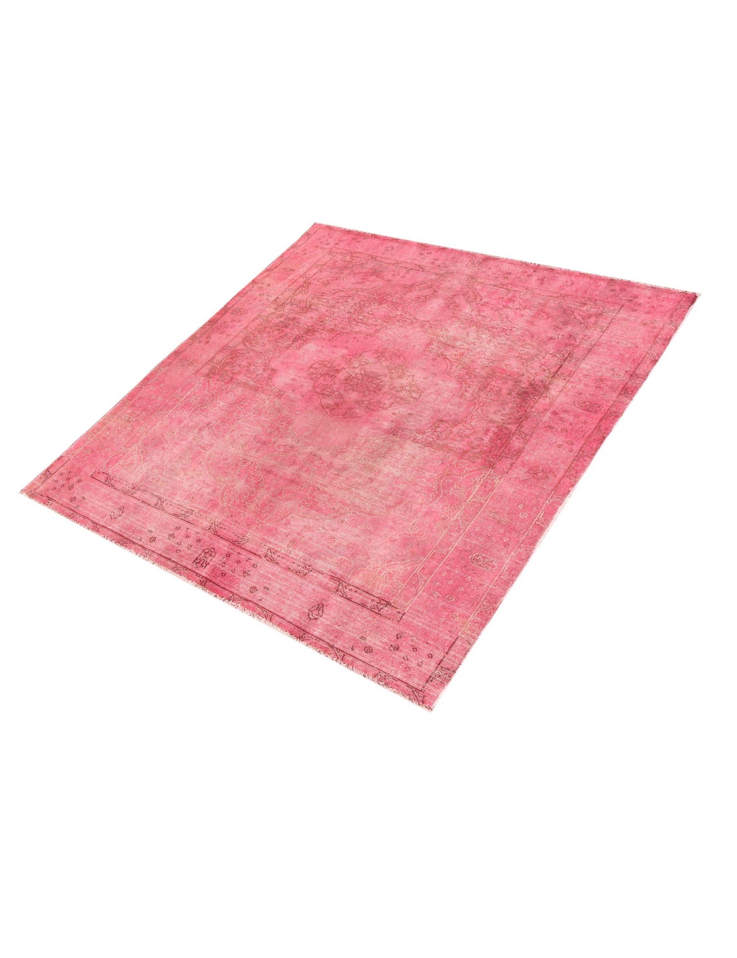 Tappeto vintage persiano  rosa <br/>283 x 195 cm