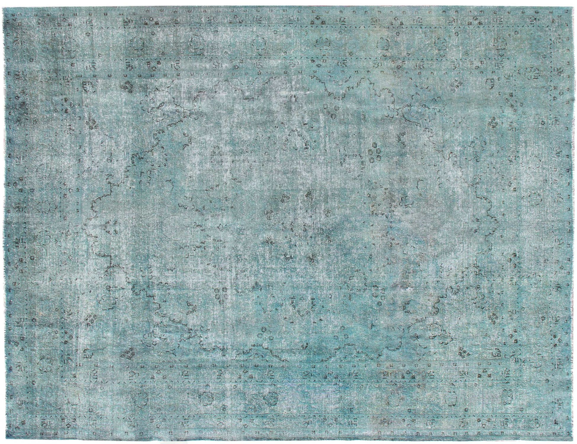 Tappeto vintage persiano  blau <br/>377 x 300 cm