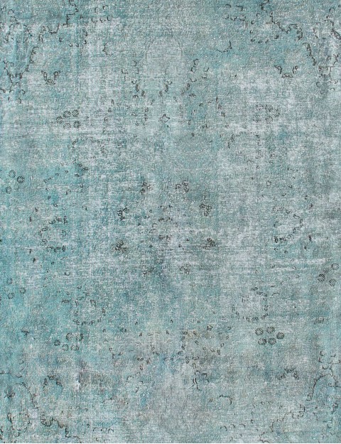 Blau Persien Persischer Vintage Teppich  377 x 300 cm