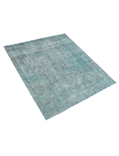 Blau Persien Persischer Vintage Teppich  377 x 300 cm