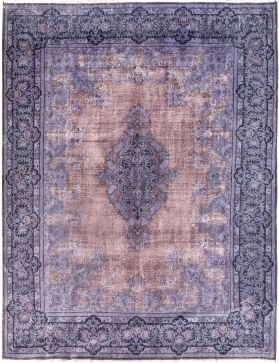 Persischer Vintage Teppich 400 x 293 blau