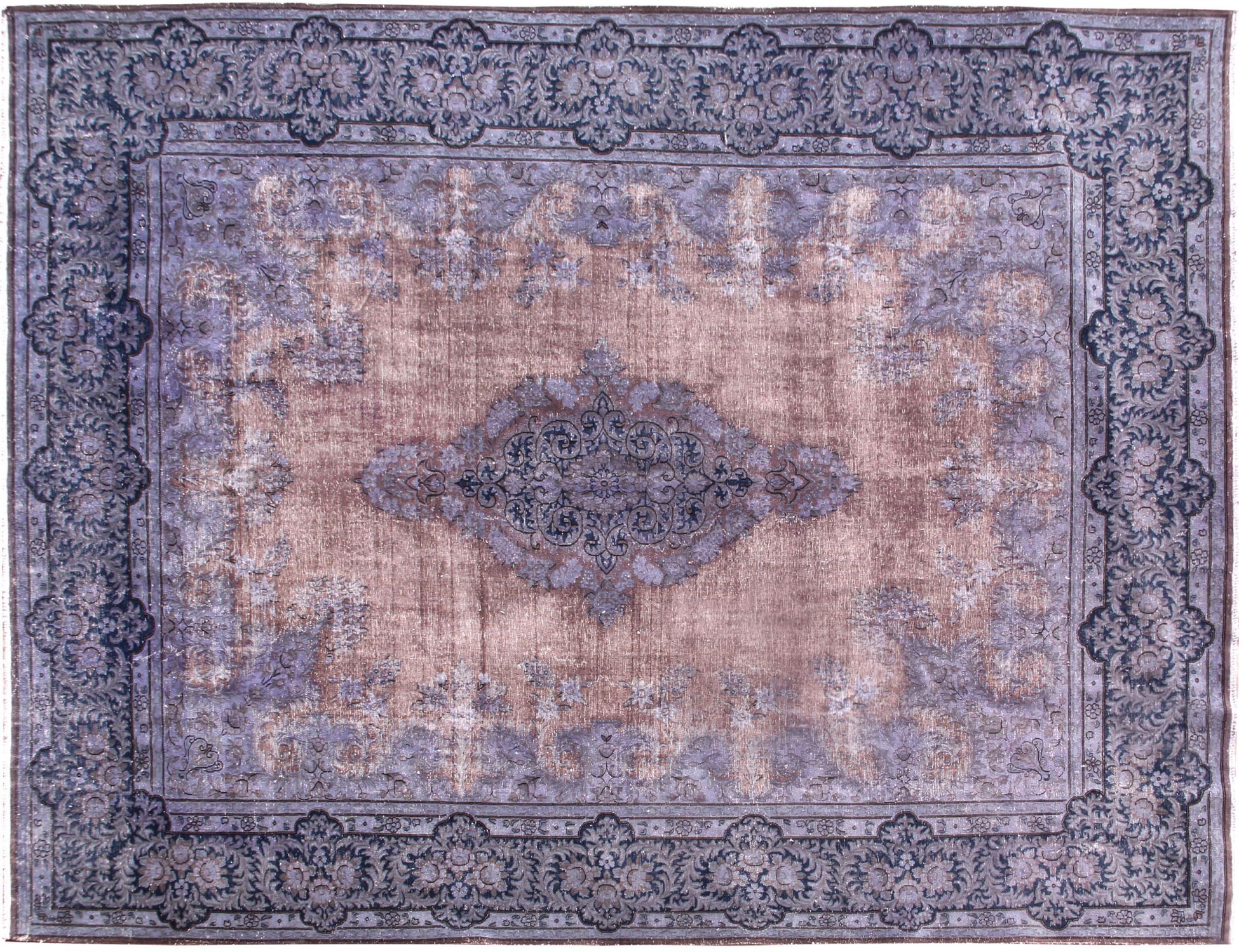 Tappeto vintage persiano  blu <br/>400 x 293 cm