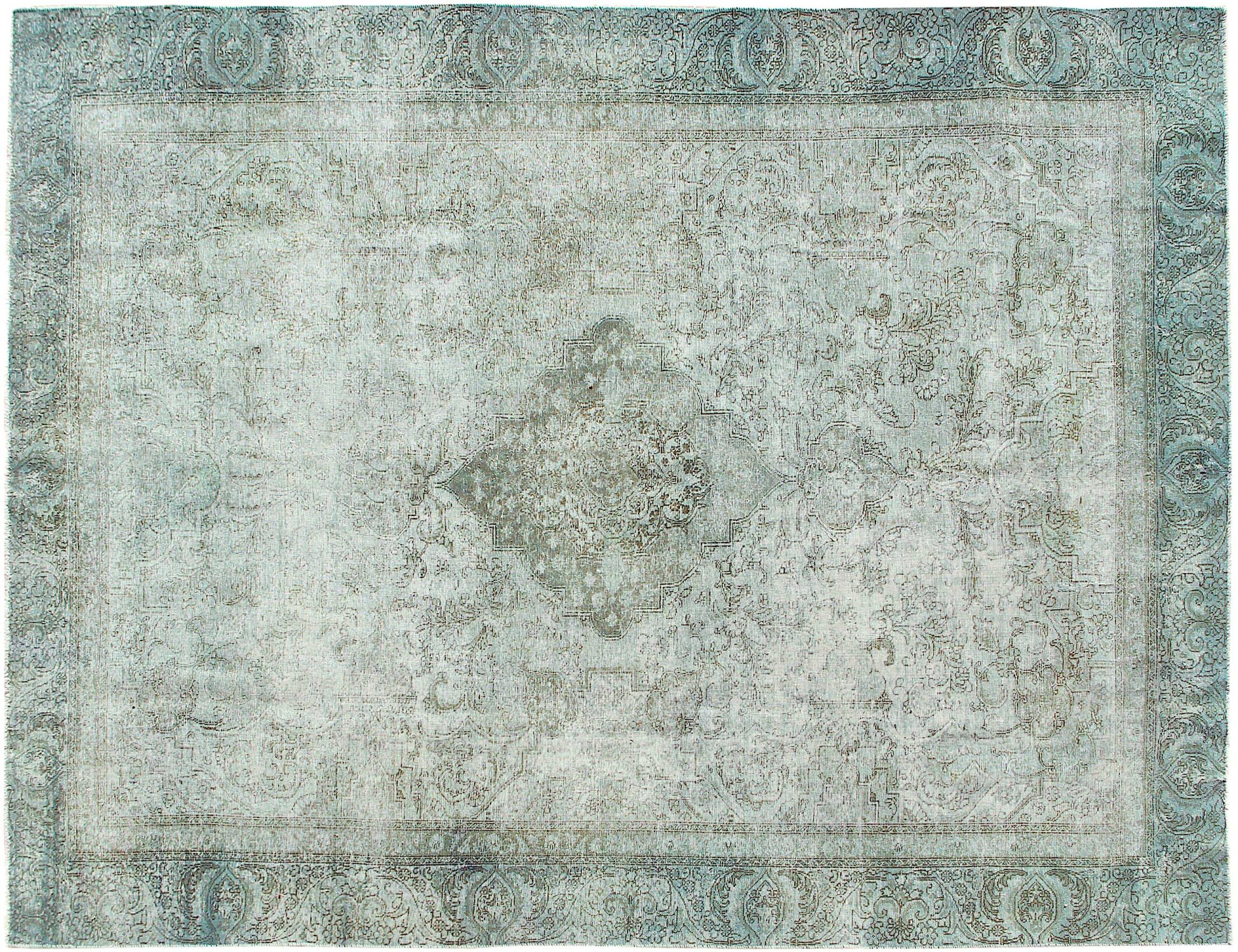 Tappeto vintage persiano  verde <br/>405 x 270 cm