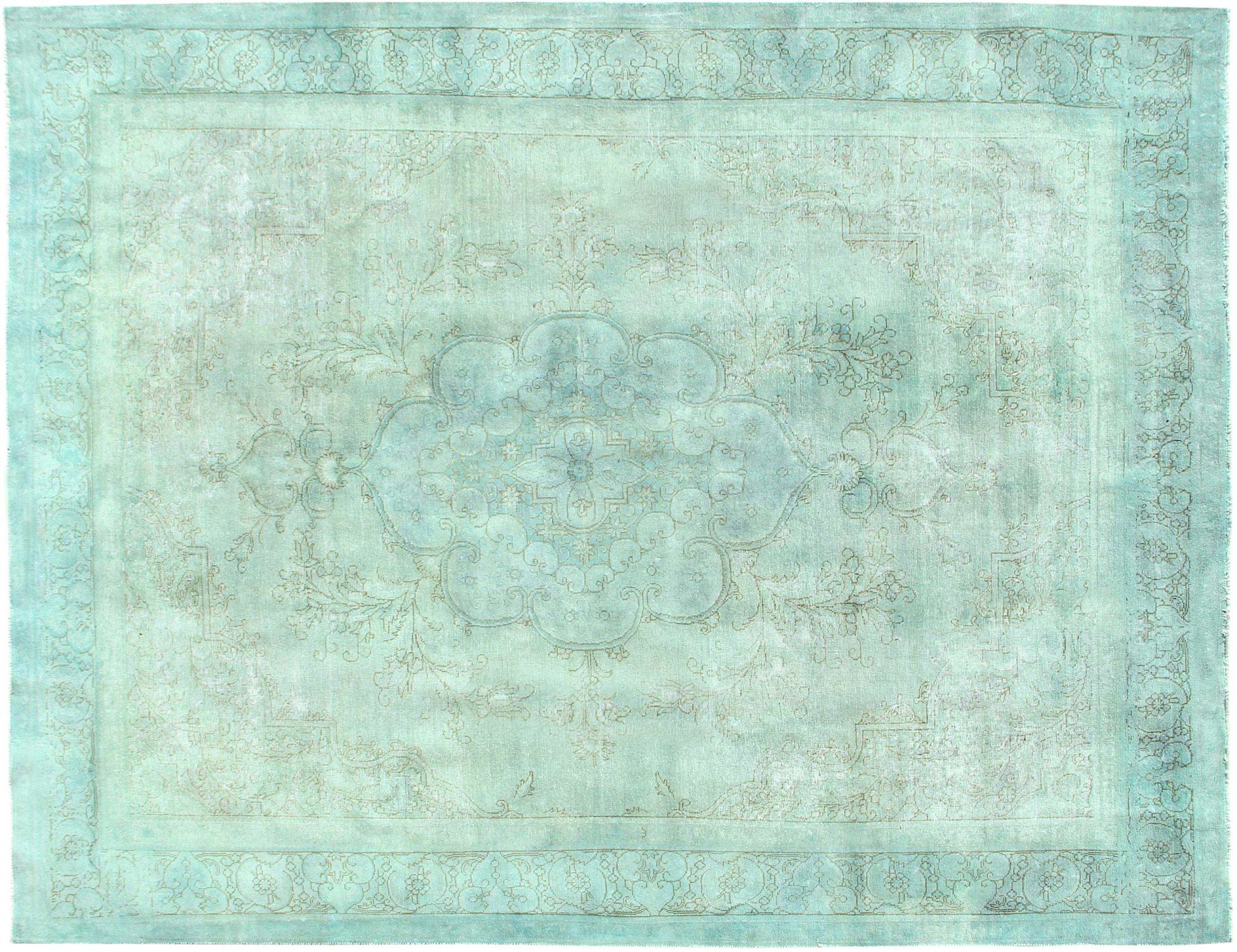 Tappeto vintage persiano  verde <br/>400 x 290 cm